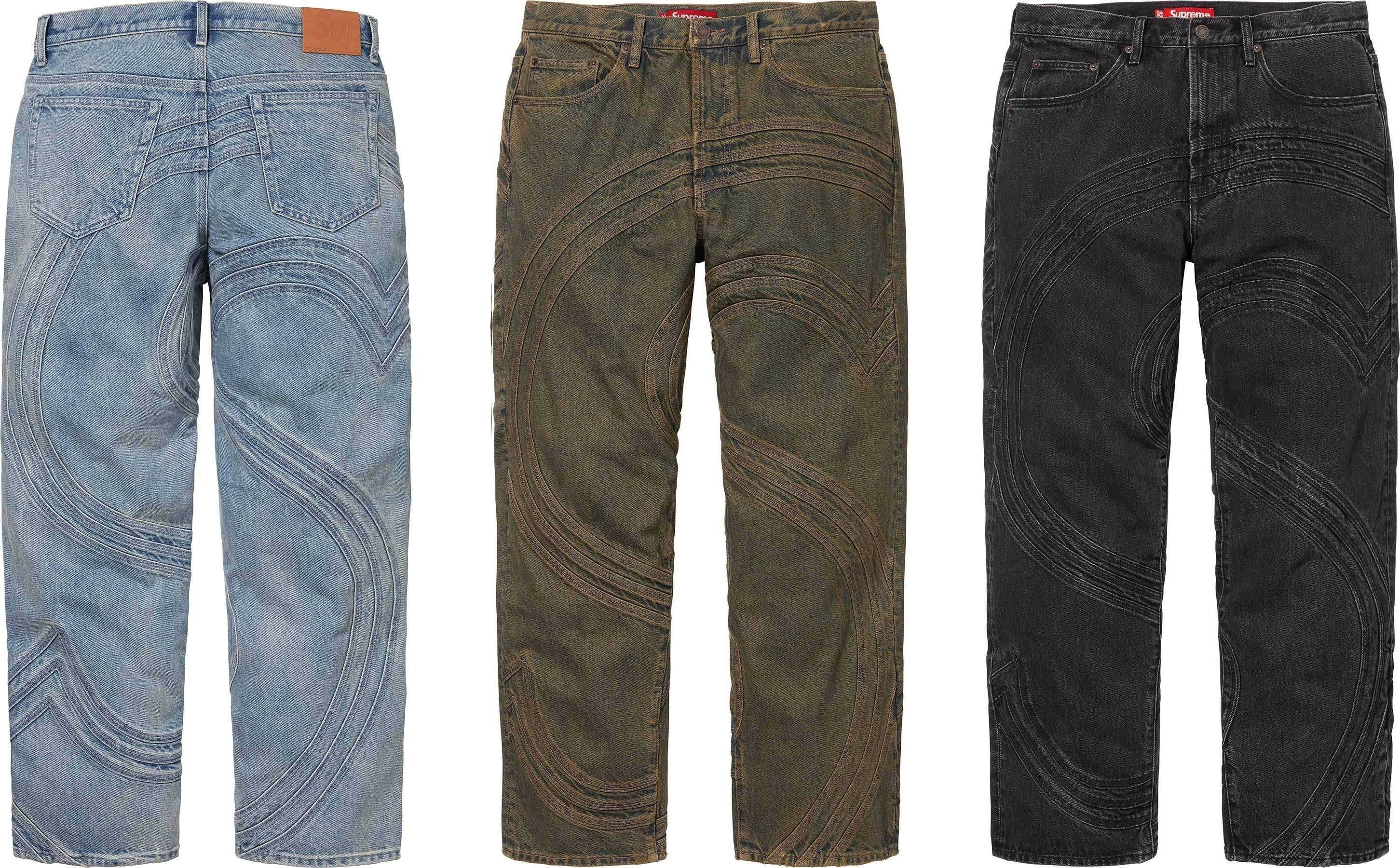 S Logo Loose Fit Jean